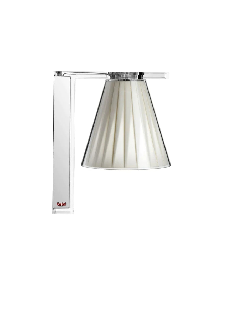 Kartell Lichtluftgewebewandlicht, Kristall