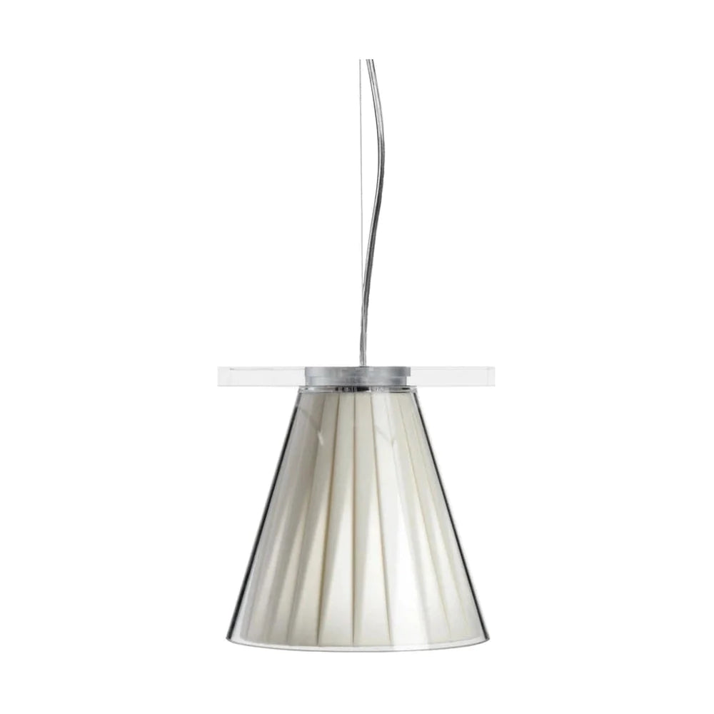 Lampe suspension de tissus d'air léger kartell, cristal