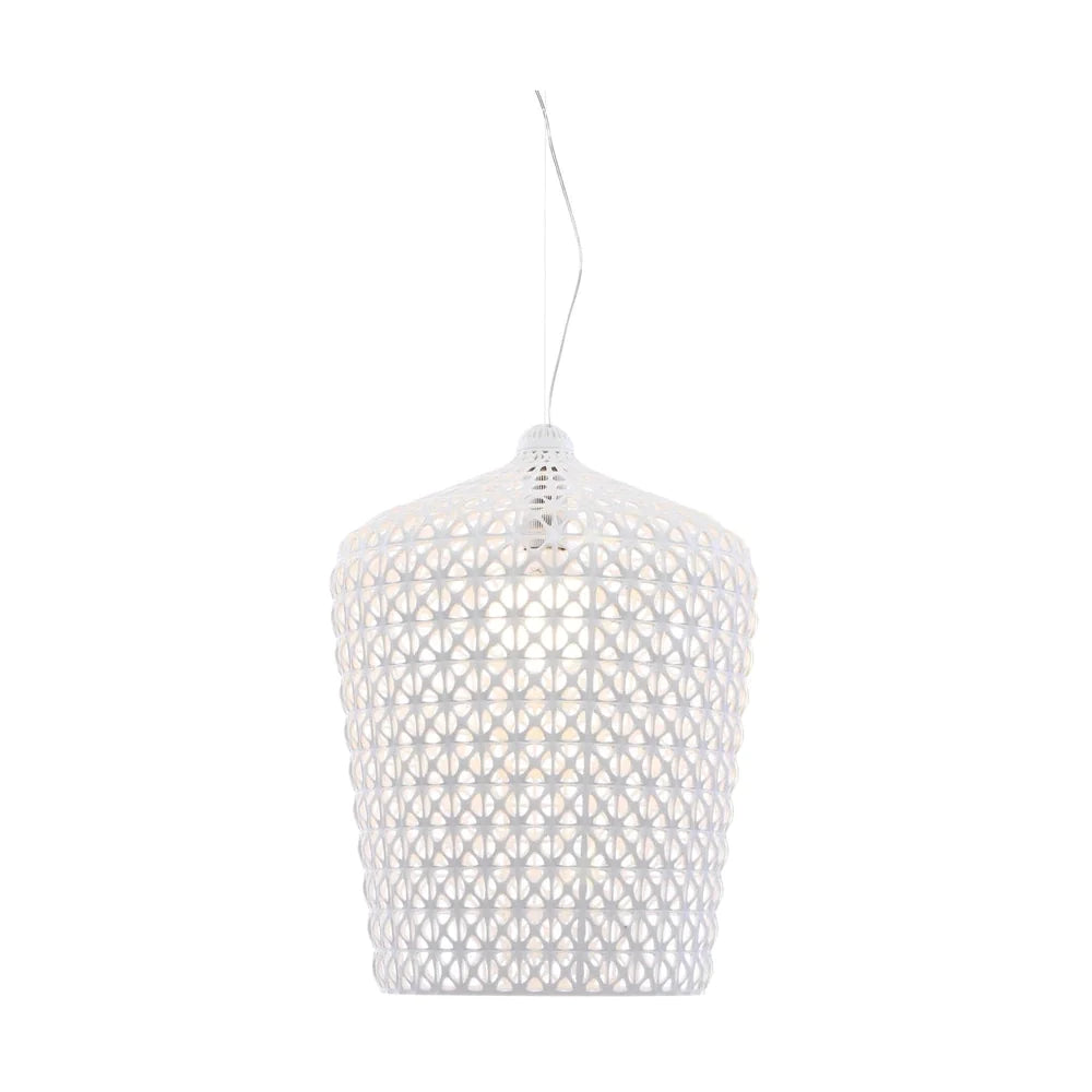 Lampe de suspension Kartell Kabuki, blanc