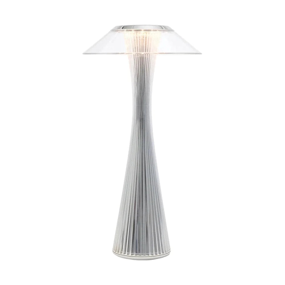 Kartell Space Outdoor Table Lamp, Chrome