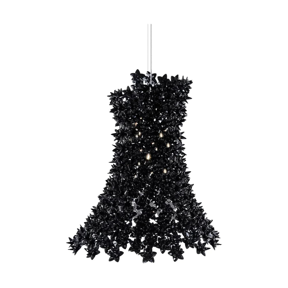 Kartell Bloom Hanging Suspension Lamp, Black