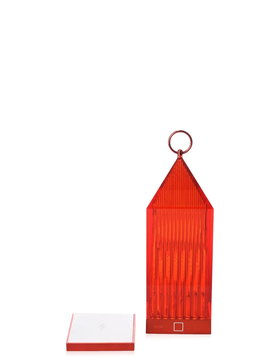 Kartell Lantern Tischlampe, rot