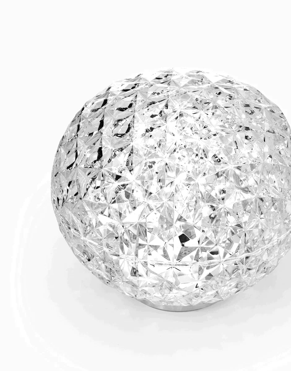 Kartell Mini Planet Table Lamp -stikversion, gennemsigtig