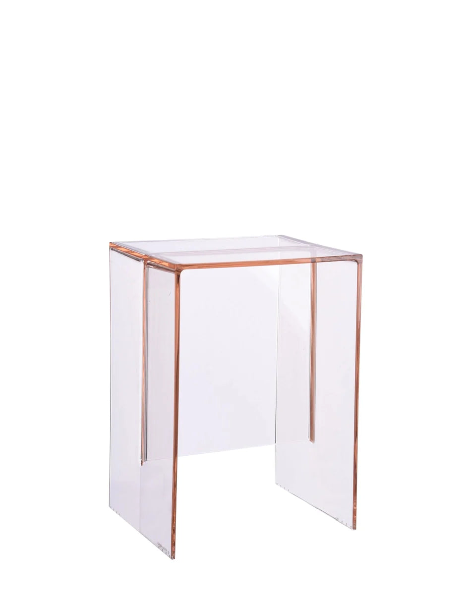 Mesa lateral de la viga Kartell Max, rosa polvoriento