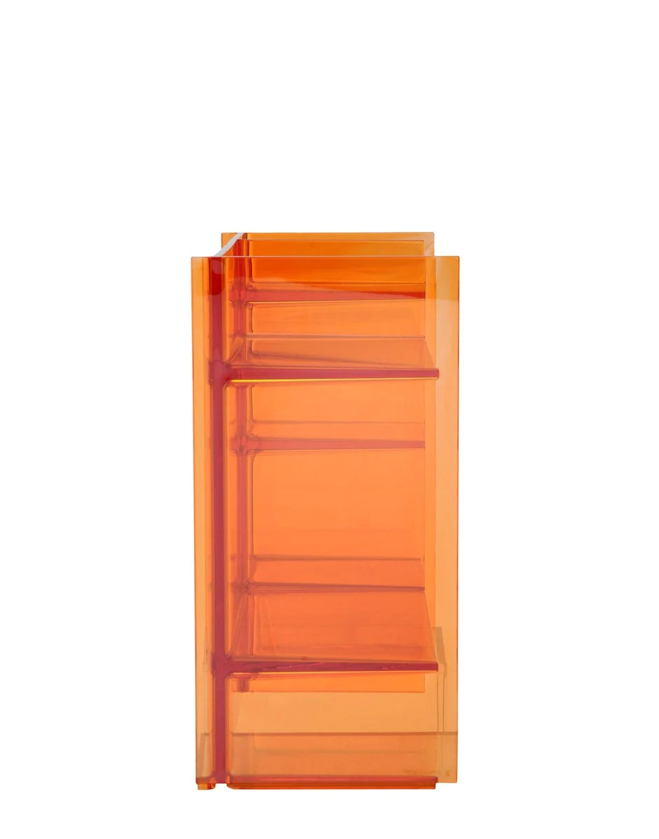 Système de rayonnage de rack Kartell, Tangerin Orange