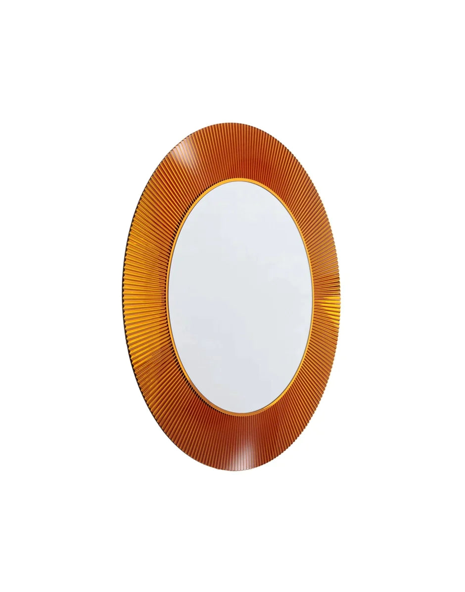 Kartell All Saints Mirror, Amber