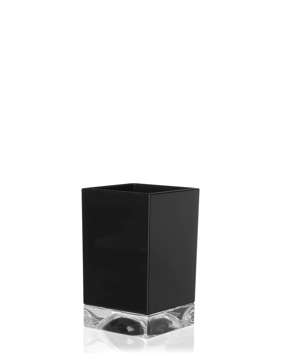 Kartell Boxy Zahnbürstenhalter, schwarz