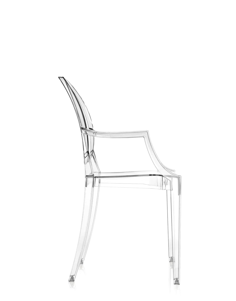 Kartell Louis Ghost Chair, Kristall