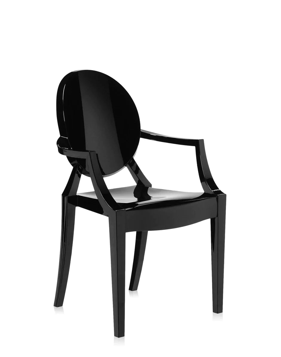 Kartell Louis Ghost Chair, svart