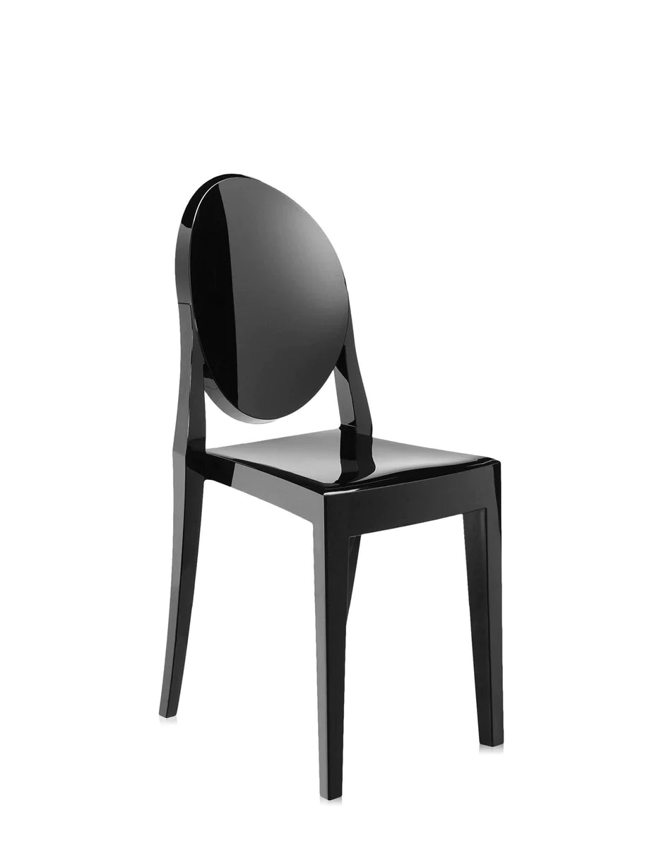 Kartell Victoria Silla Ghost, negro