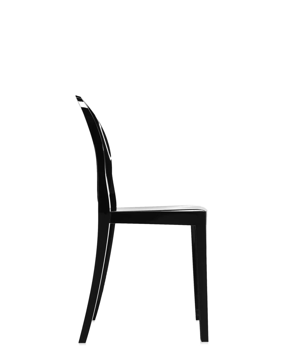 Kartell Victoria Silla Ghost, negro