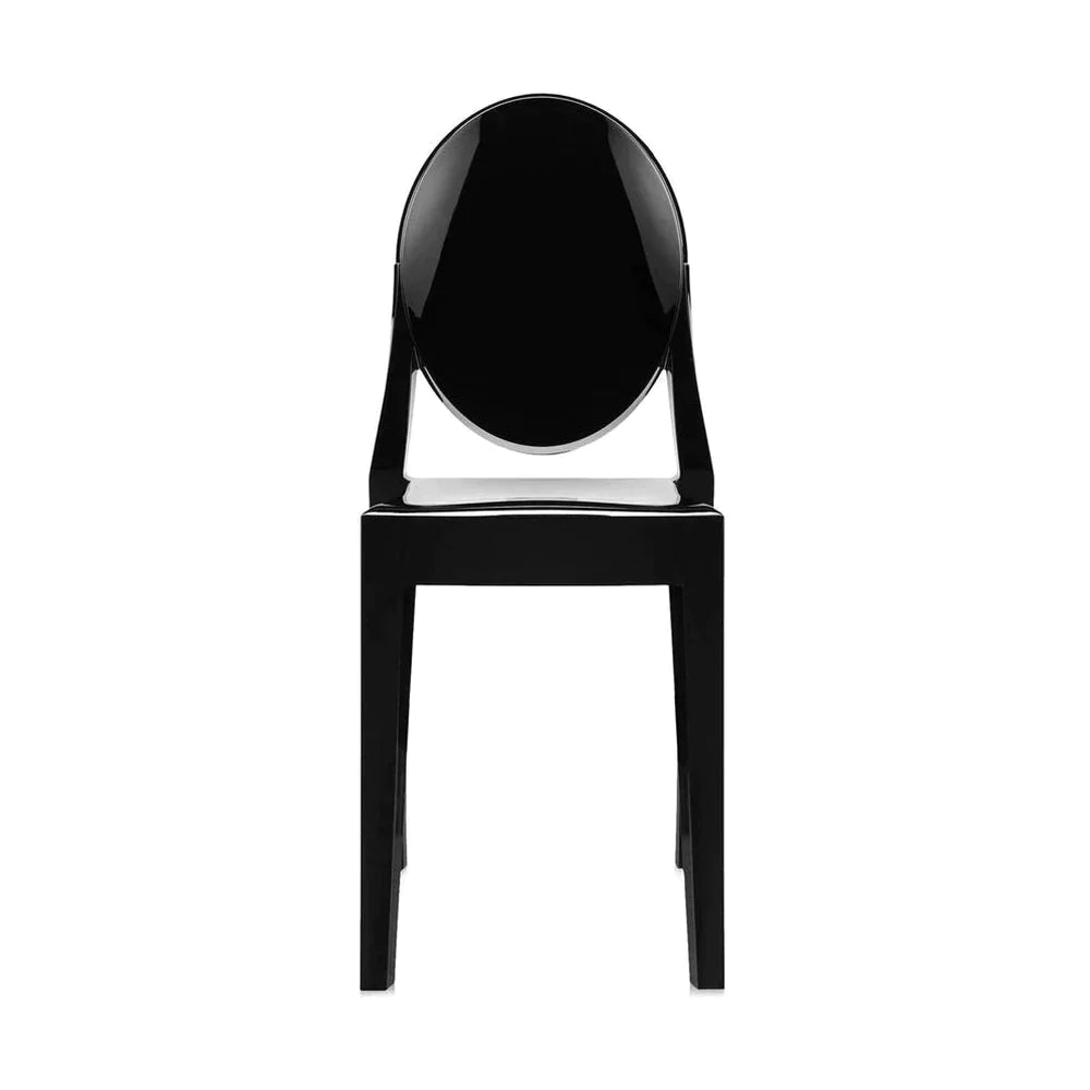 Kartell Victoria Silla Ghost, negro