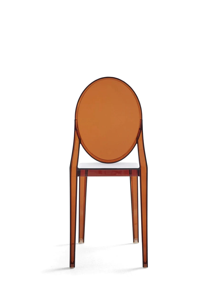 Kartell Victoria Silla Ghost, ámbar