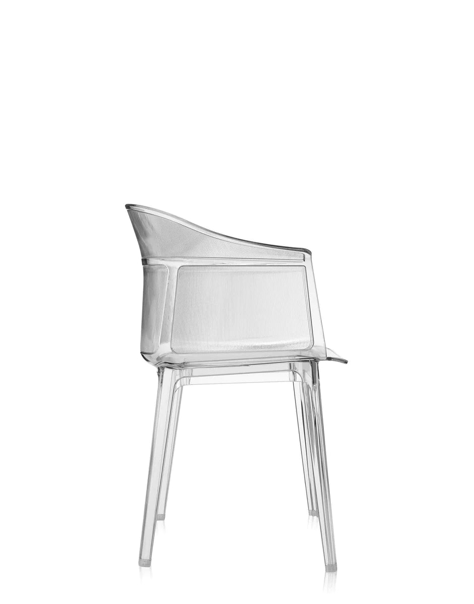 Fauteuil kartell papyrus, cristal