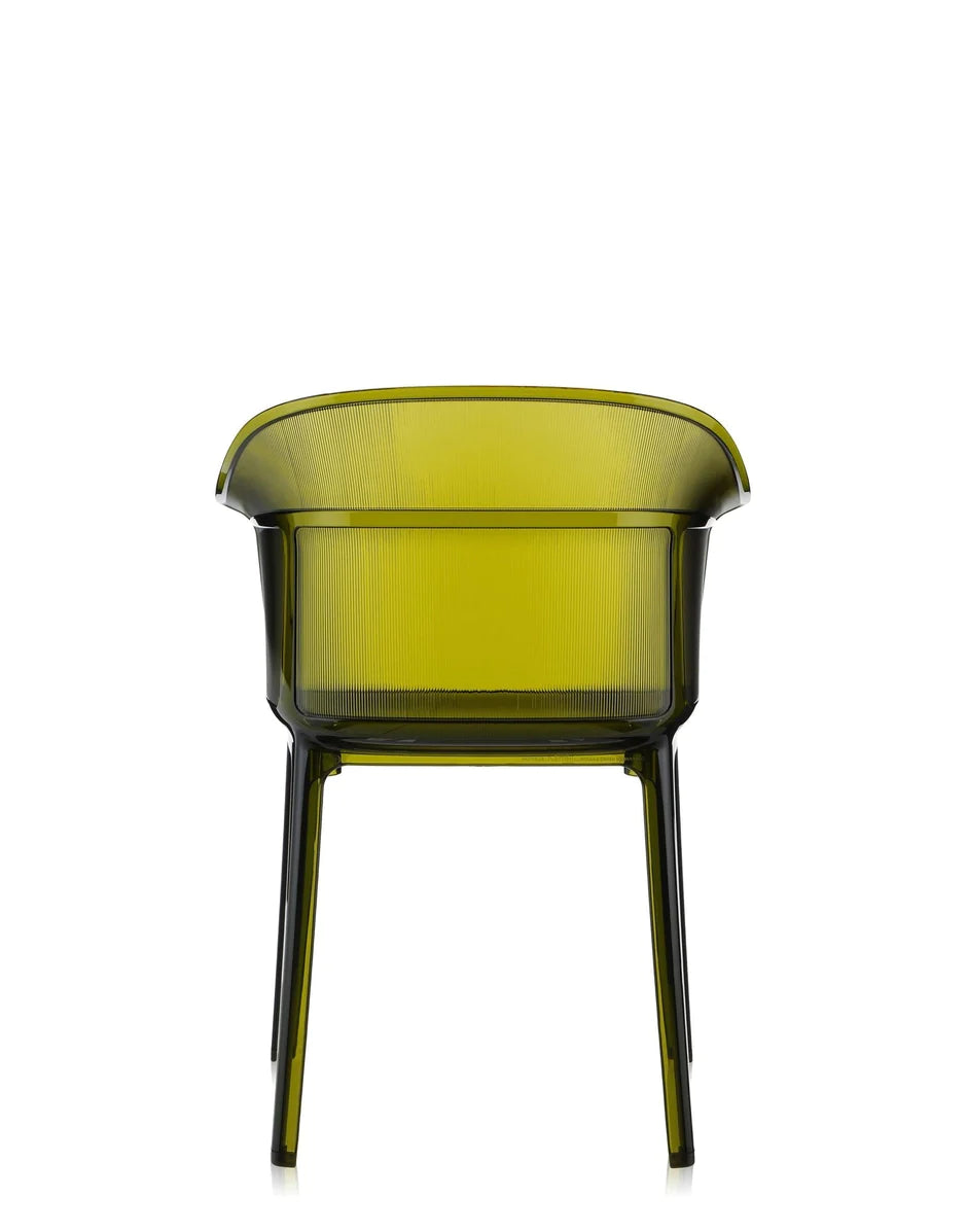 Kartell Papyrus Armchair, Olive Green