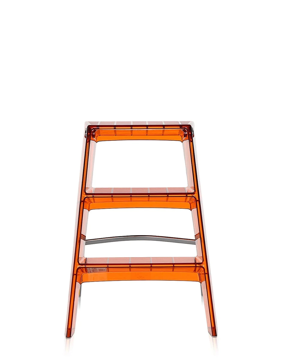Kartell superior escalera, rojo naranja