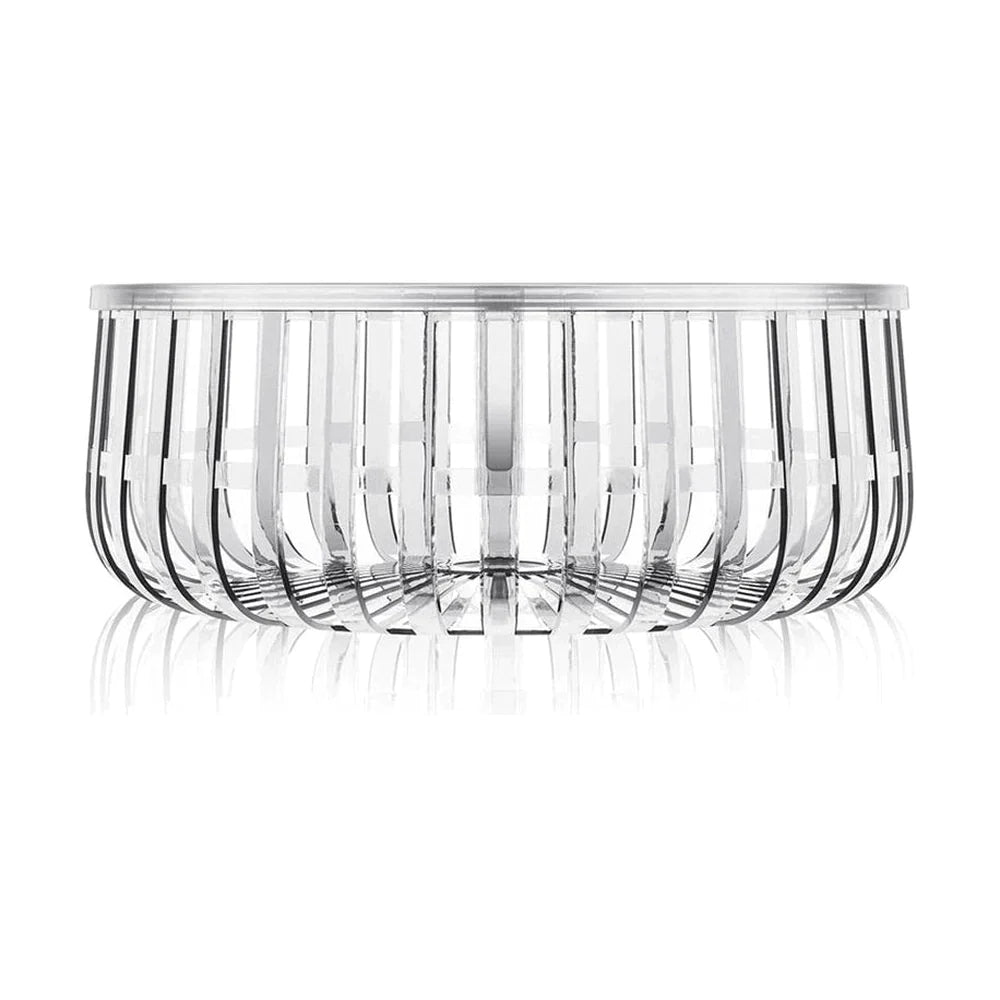 Kartell Panier Basket Container, Crystal