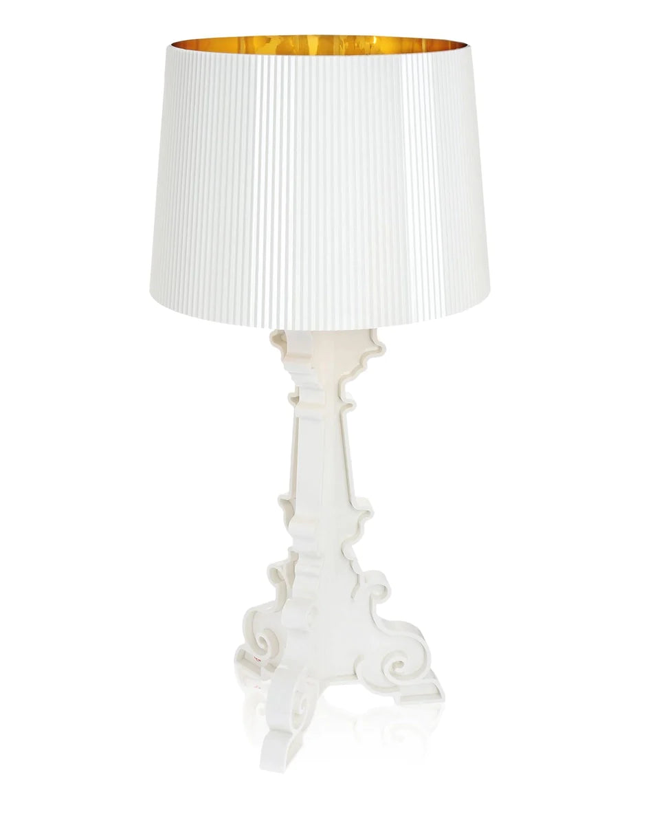 Kartell Bourgie bordslampa, vitt/guld