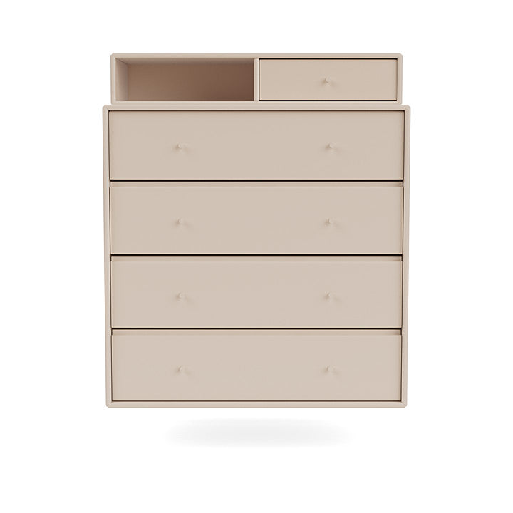 Montana Keep Chest Of Drawers With Suspension Rail, Clay