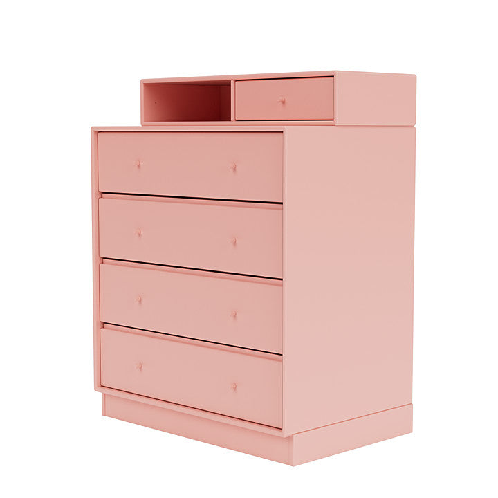 Montana Keep Bre of Drawers med 7 cm sockel, Ruby