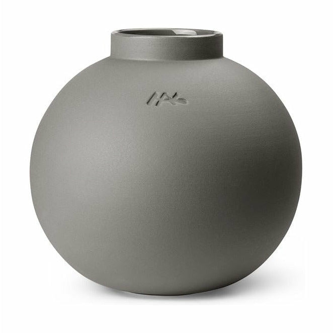 Kähler Globo Vase H19.5 Cm, Gray