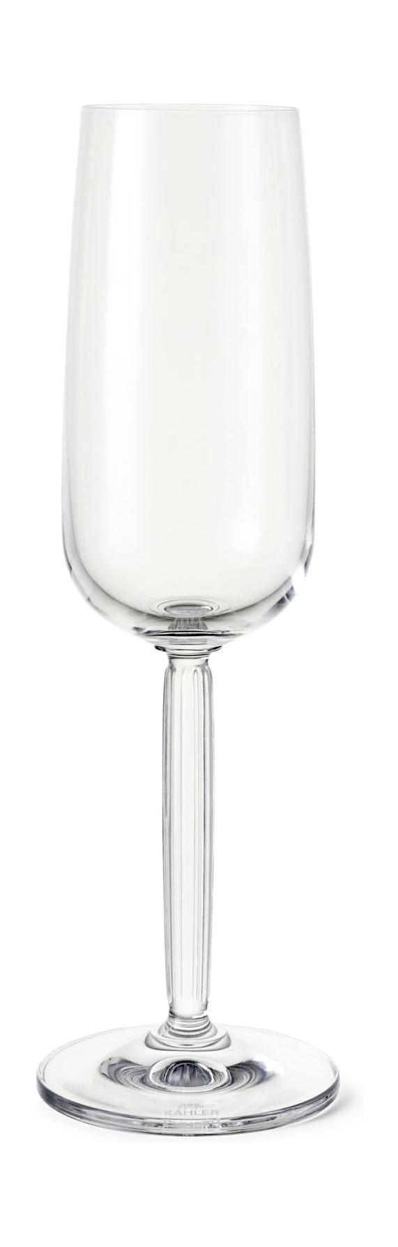 Kähler Hammershøi Champagne Glass Set de 240 ml, clair