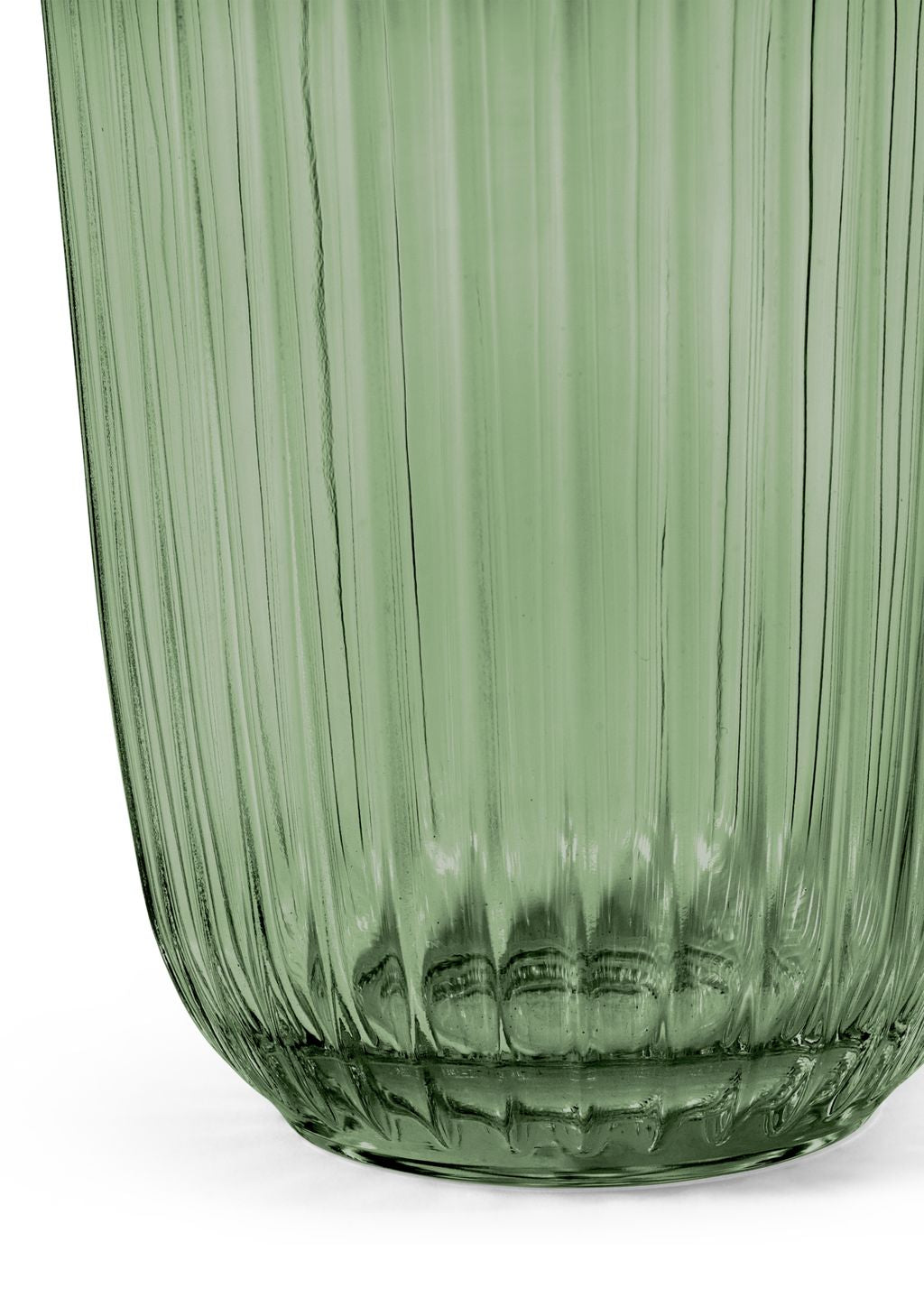 Kähler Hammershøi vattenglas 37 cl, grön 4 p cs.