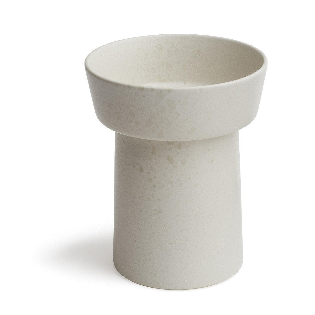 Kähler Ombria Vase Marble White, Large
