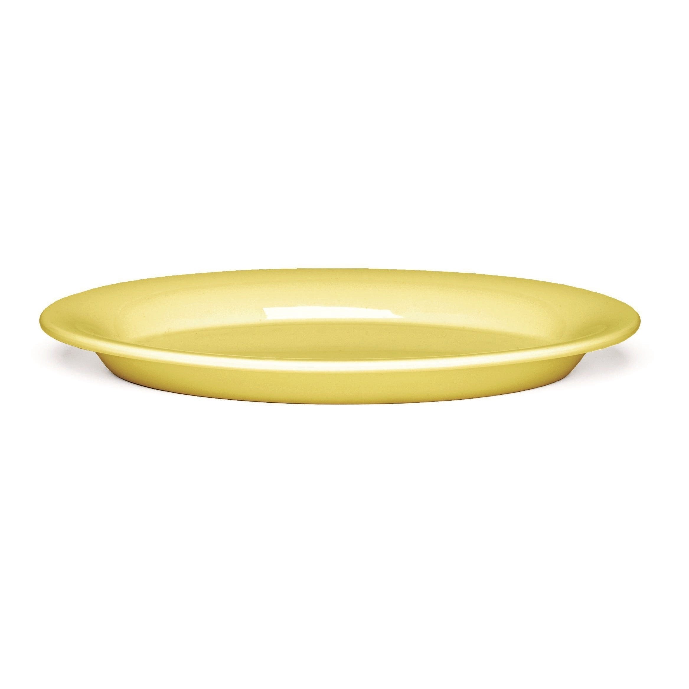 Kähler ursula plaat geel, Ø28 cm