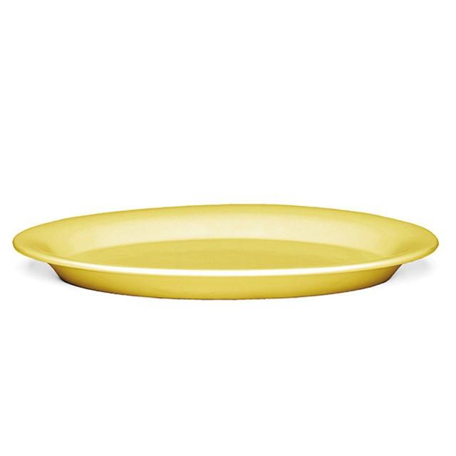 Kähler ursula plaat geel, Ø33 cm