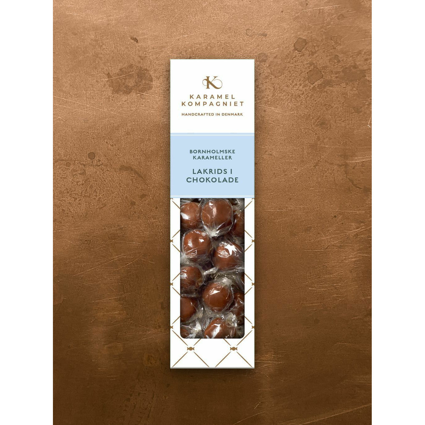 Karamel Kompagniet Caramels, Liqurid in Chocolate 109G