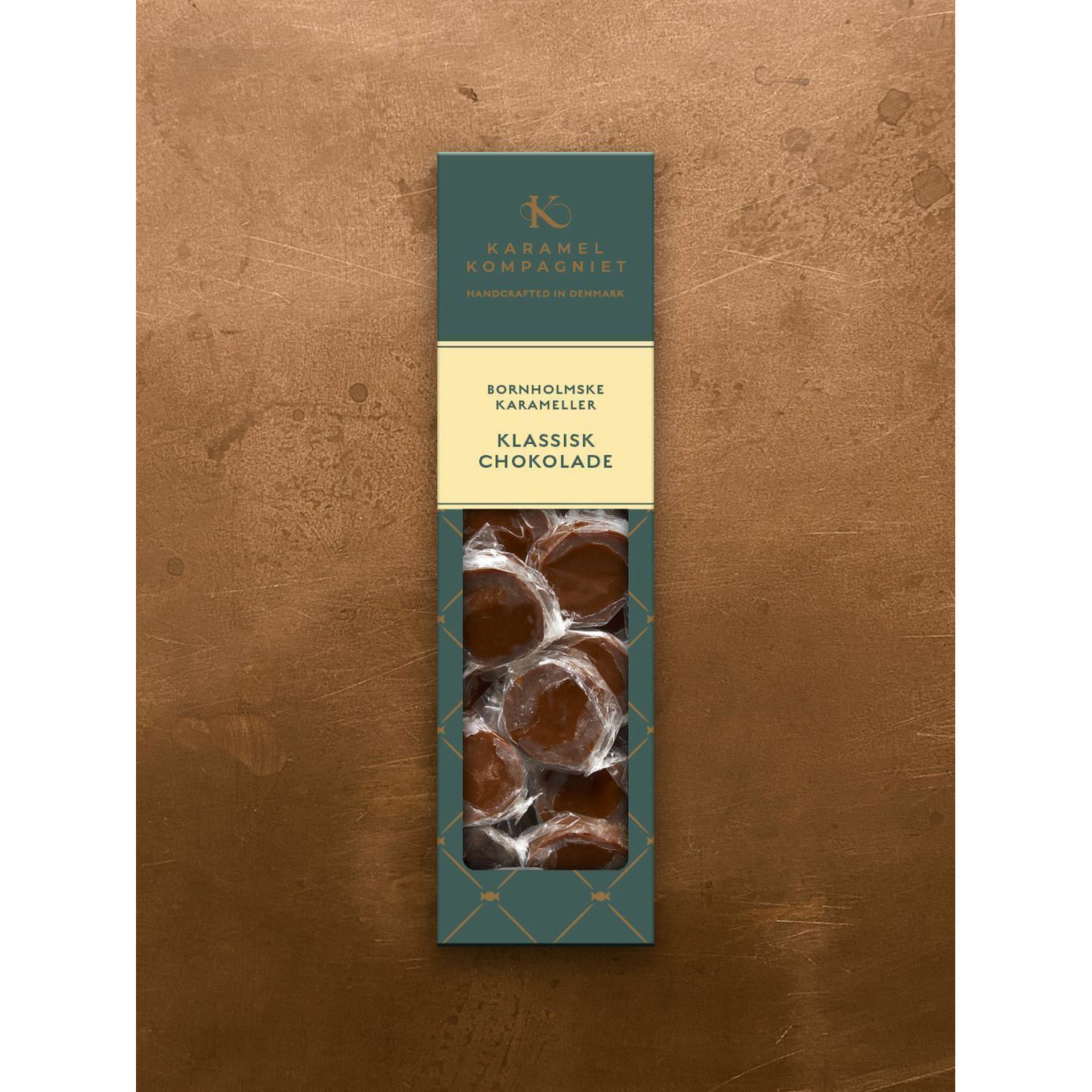 Karamel Kompagniet Caramels, klassische Schokolade 138g