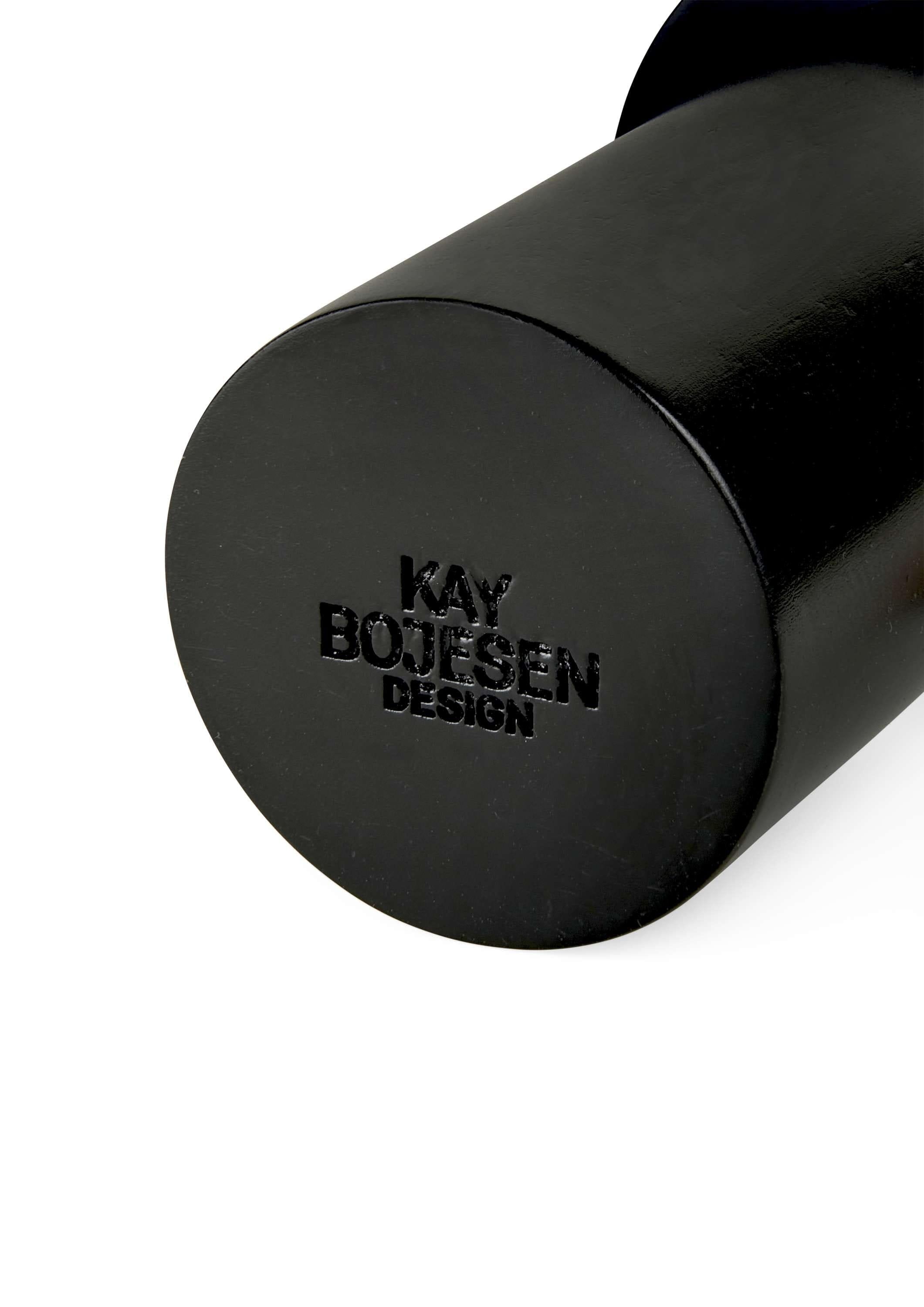 Kay Bojesen Groom H18 cm bleu / noir / blanc