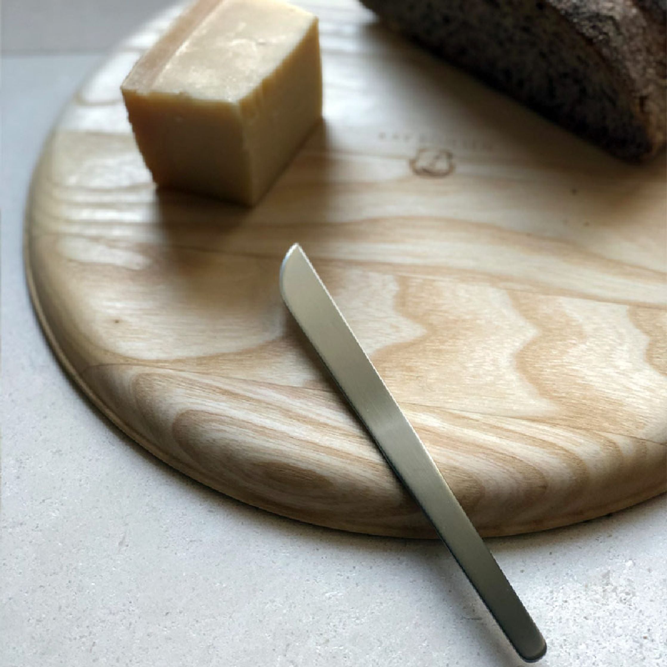Cuchillo de mantequilla de Kay Bojesen, acero pulido