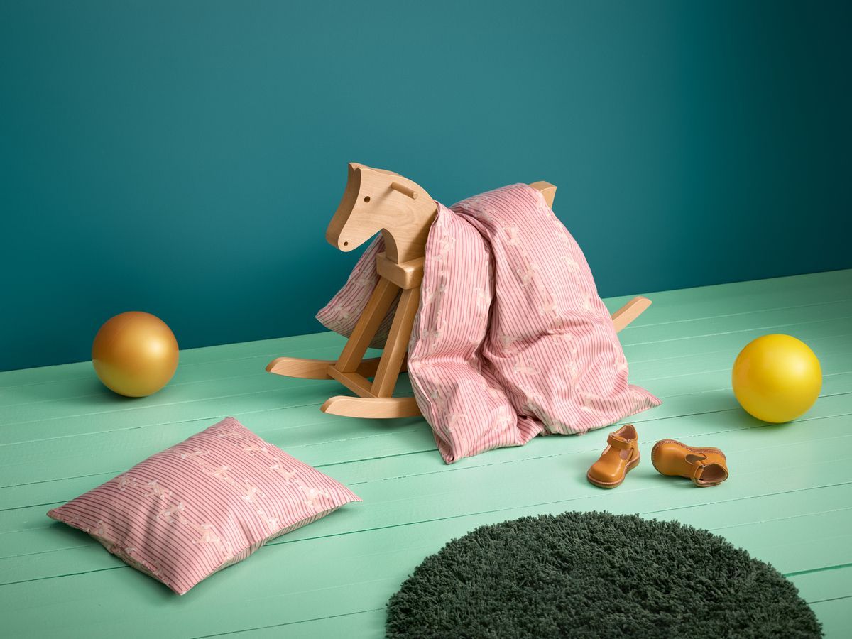 Kay Bojesen Bed Linen Monkey Baby 70x100 cm, Rose