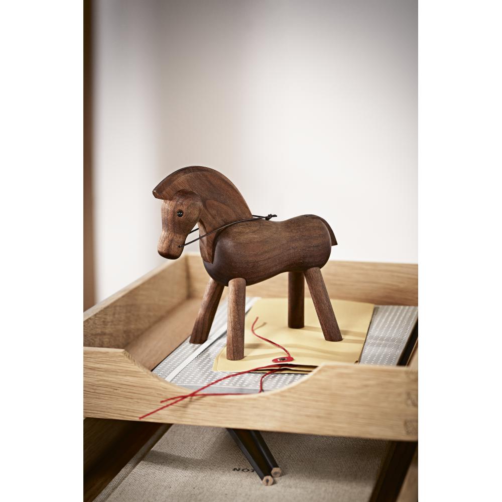 Kay Bojesen Horse H14 cm, nogal