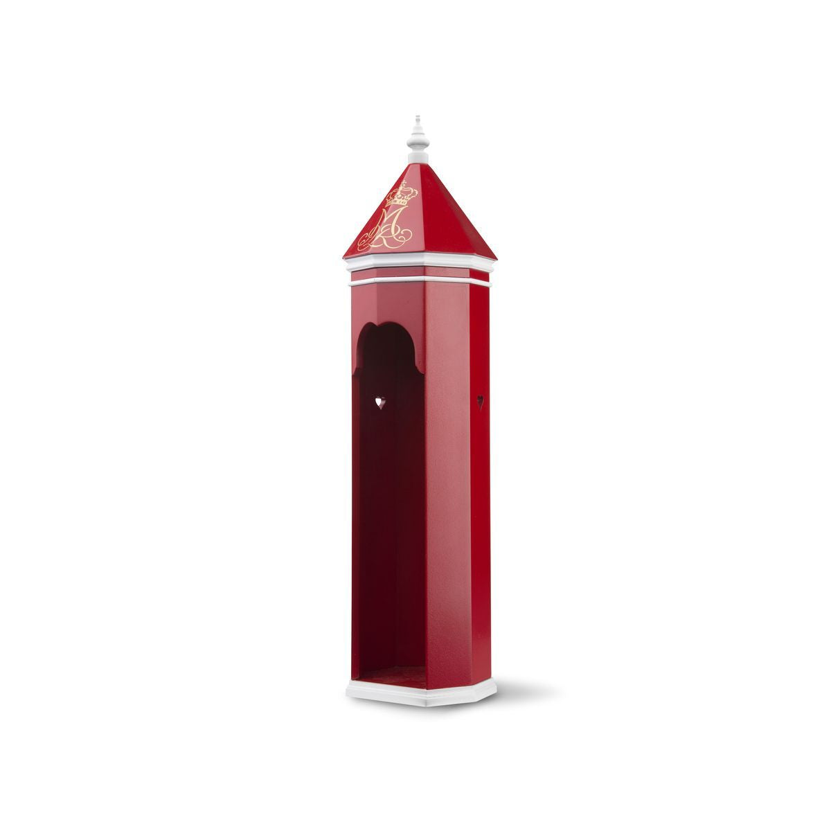 Kay Bojesen Sentry Box H36 cm röd/vit