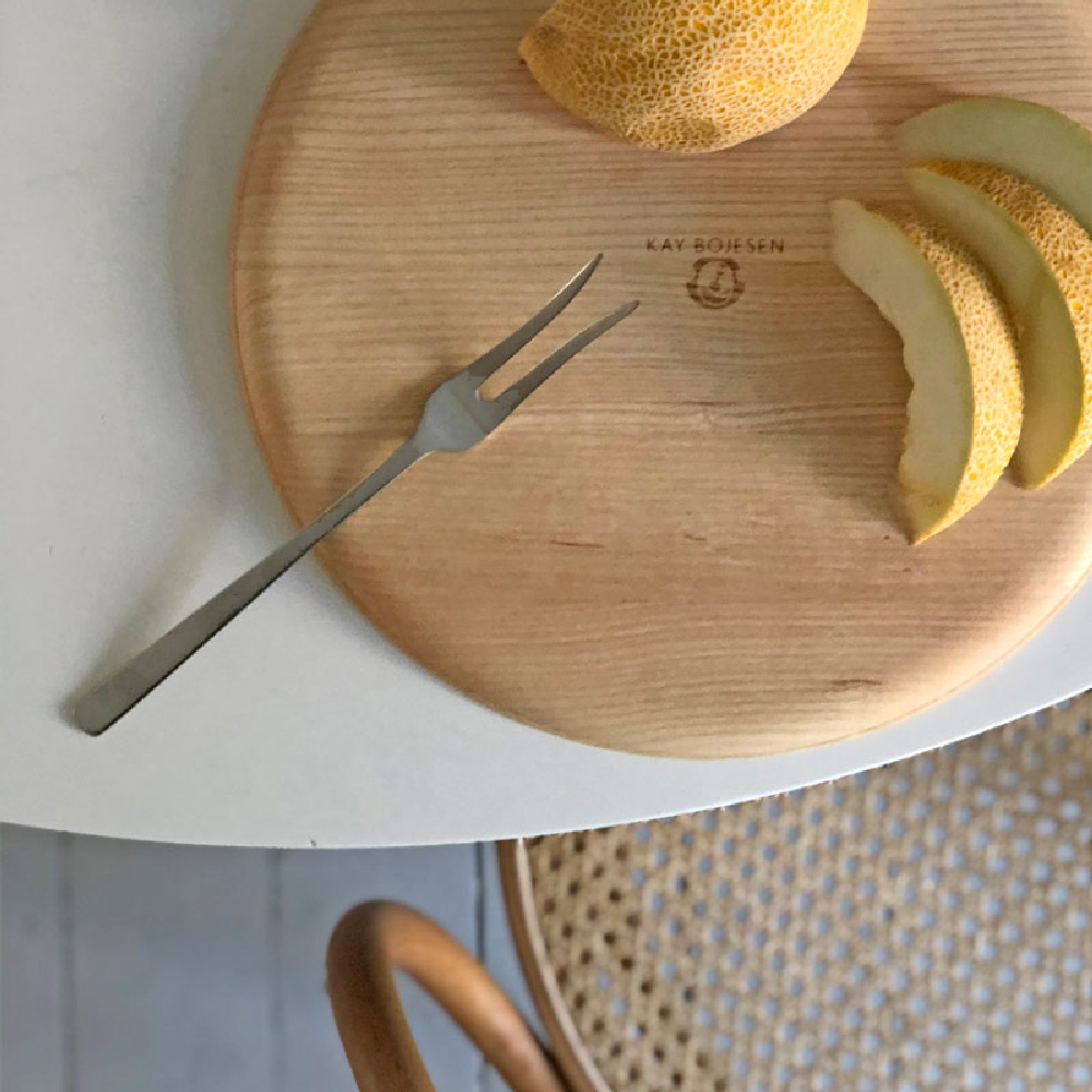 Kay Bojesen Serving Cutlery, Polished Steel