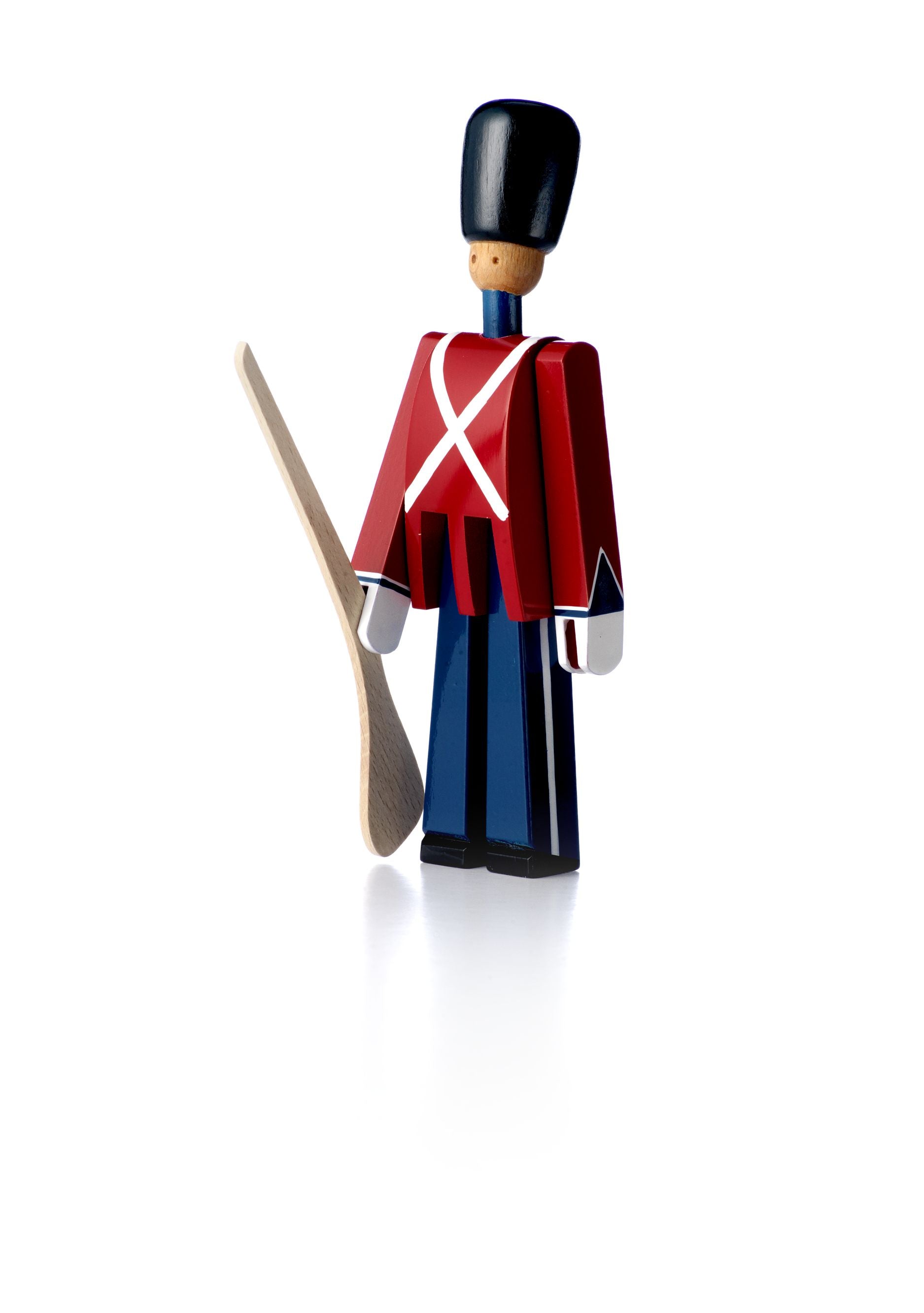 Kay Bojesen Guardsman con rifle pequeño rojo/azul/blanco