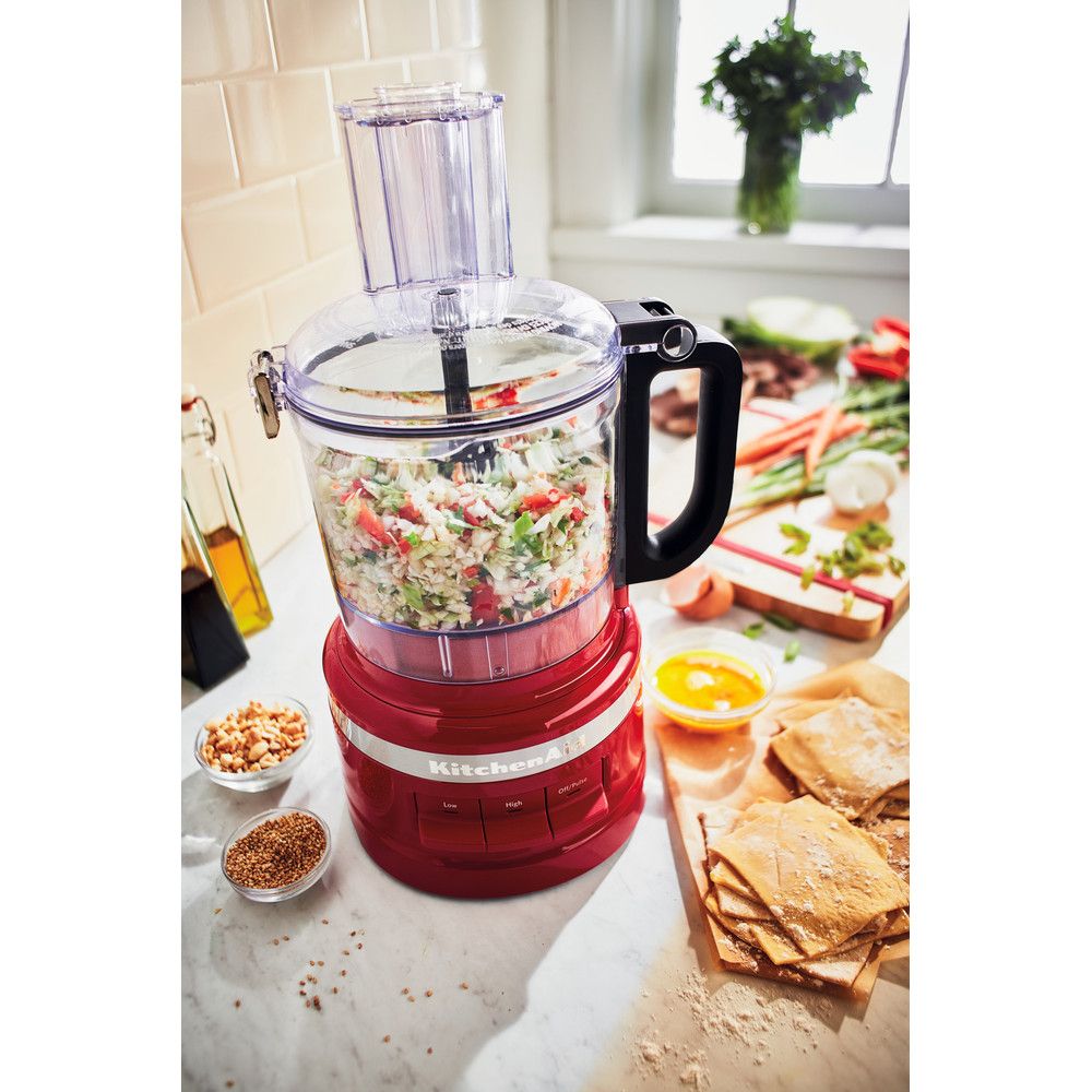 Procesador de alimentos de Ayuda de Kitchen 1.7 L, Empire Red