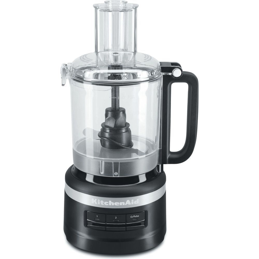 Procesador de alimentos de Ayuda de Kitchen 2,1 L, Matt Black