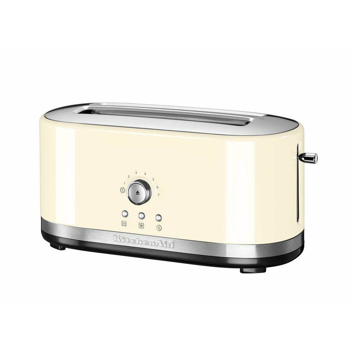 Kitchen Aid 5 Kmt2116 Manual Long Slot Toaster For 2 Slices, Cream