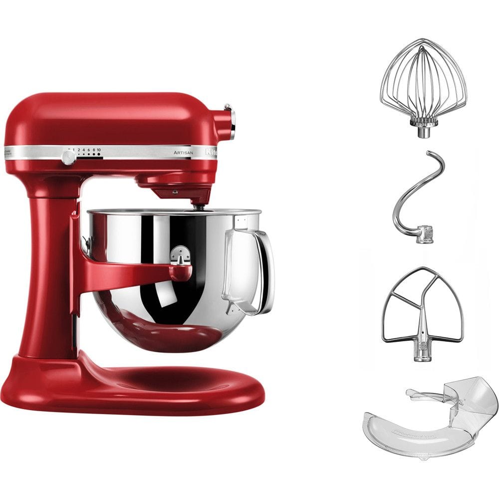 Køkkenhjælp 5 KSM7580 X Artisan Food Processor 6,9 L, Love Apple Red