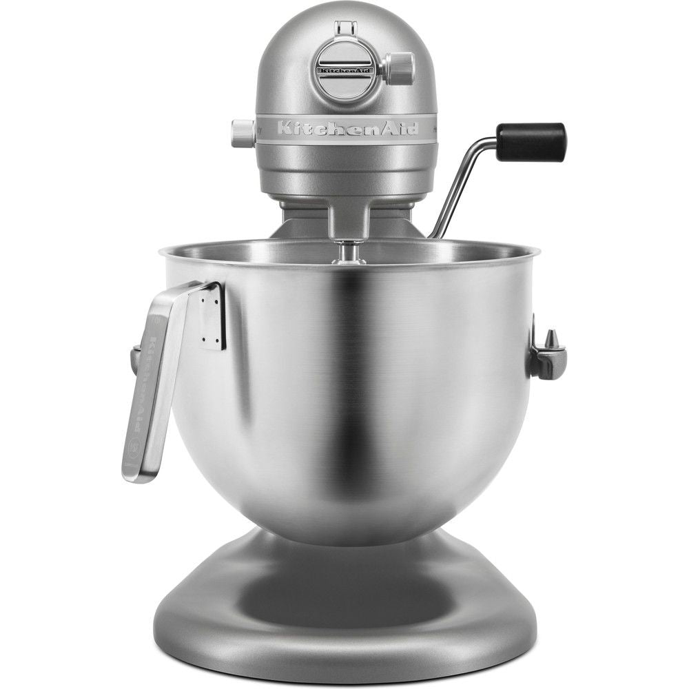 Kitchen Aid 5 KSM7591 x Procesador de alimentos de servicio pesado 6,9 L, plata