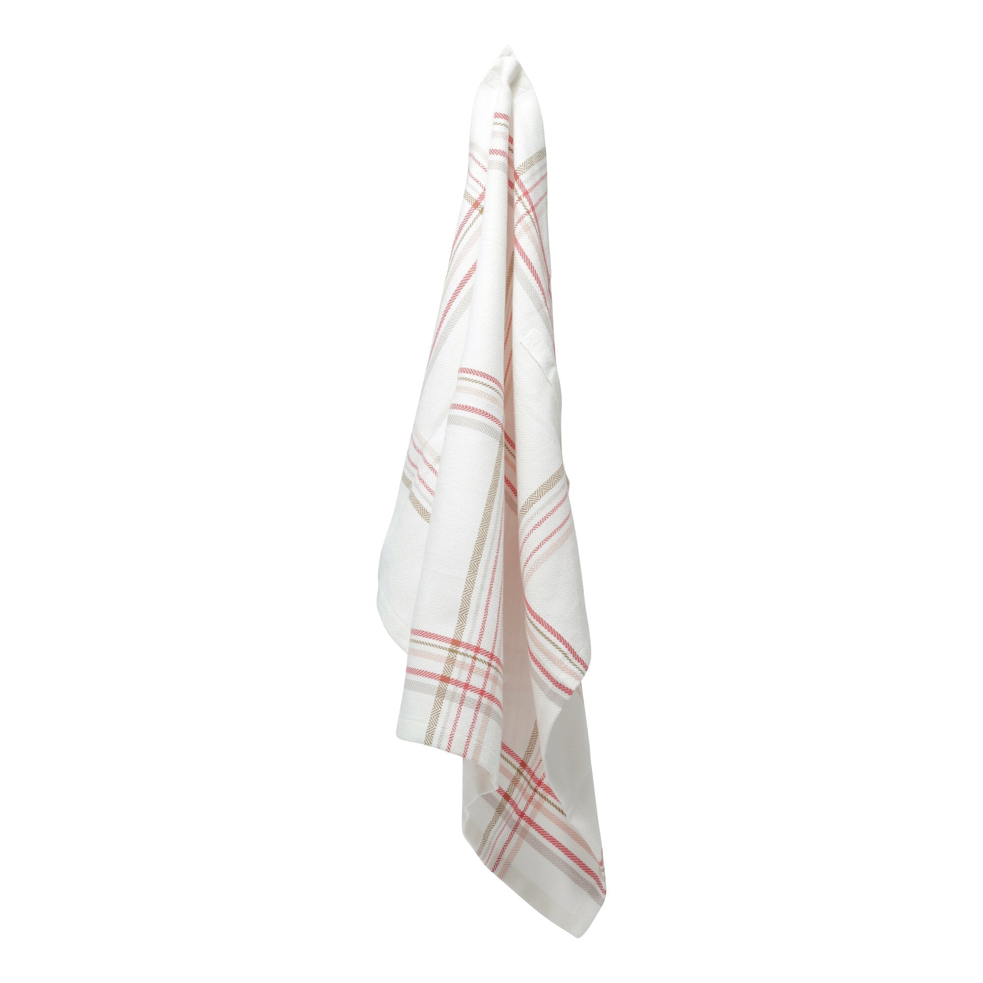 The Organic Company Kitchen Towel, Floral Check