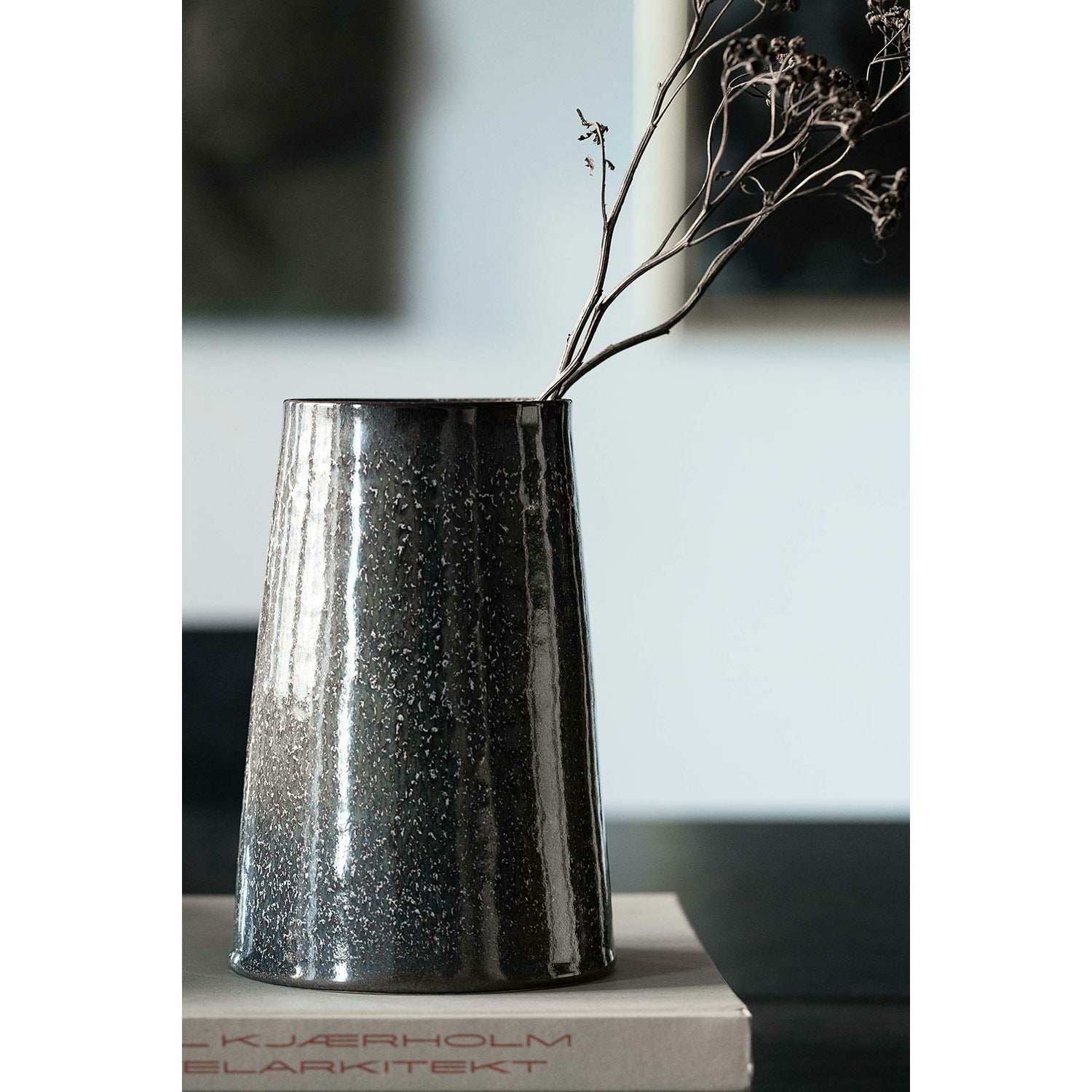 Klassik Studio Aron Cone Vase, hellbraun