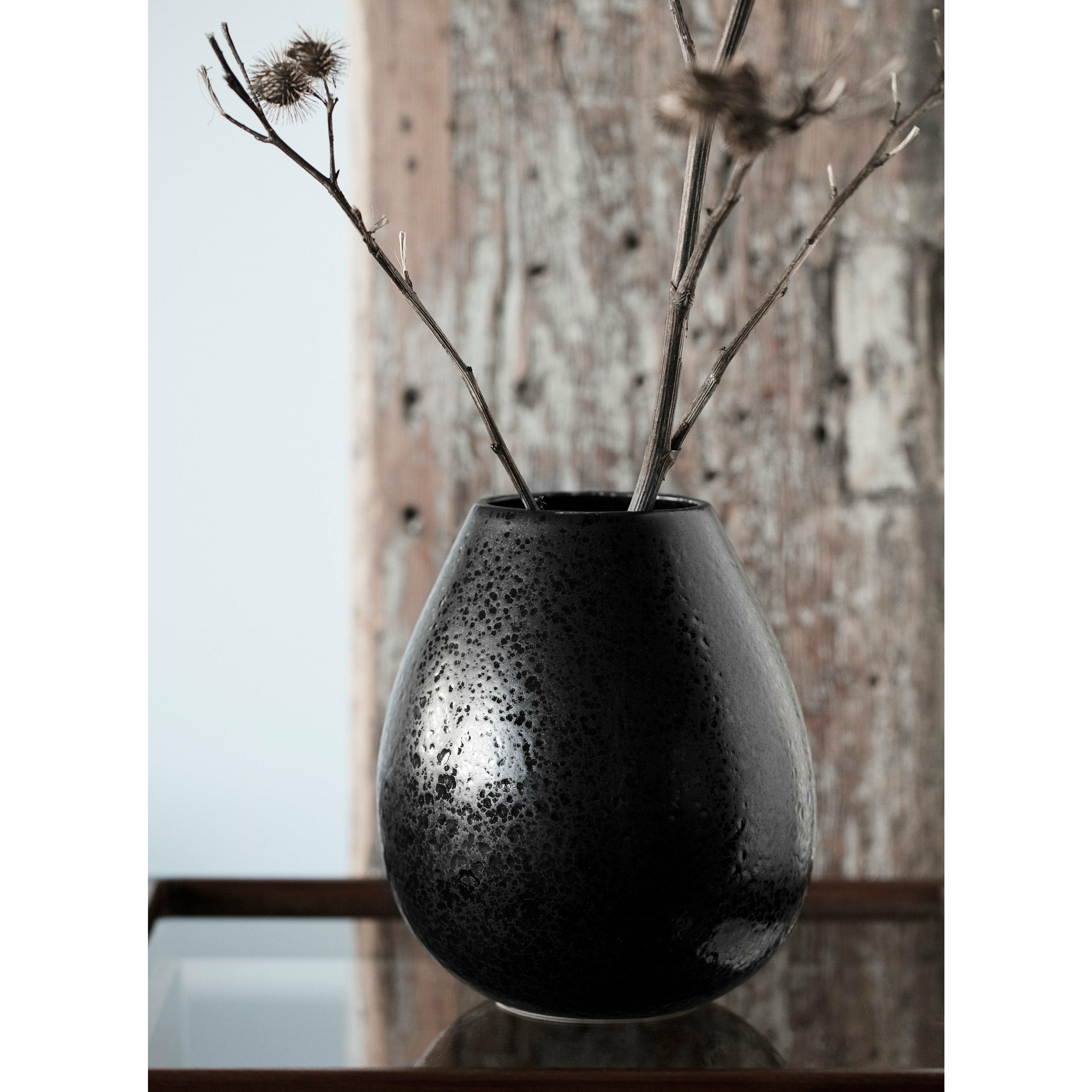Klassik Studio Milo Drop Vase, grün