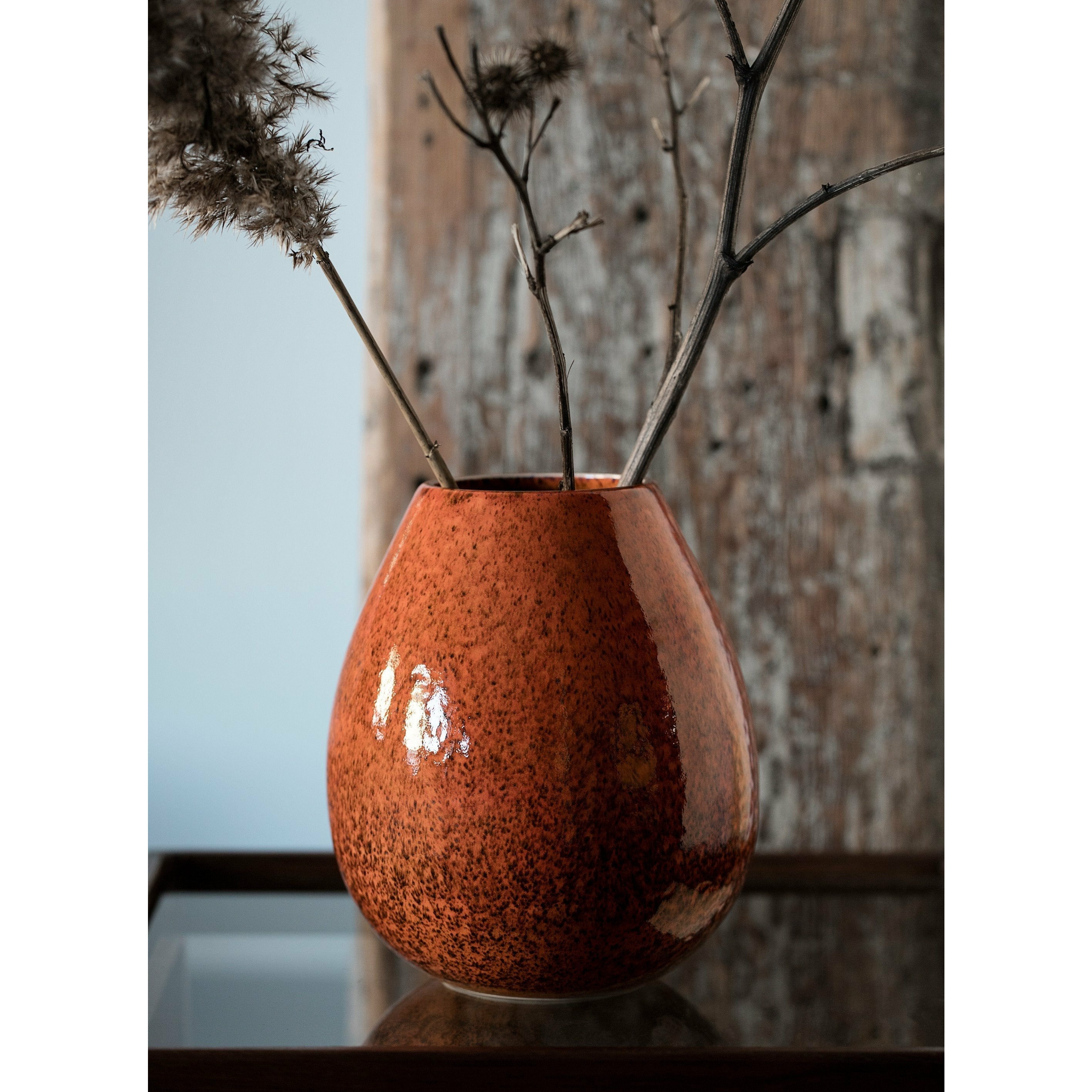 Klassik Studio Milo Drop Vase, Sand