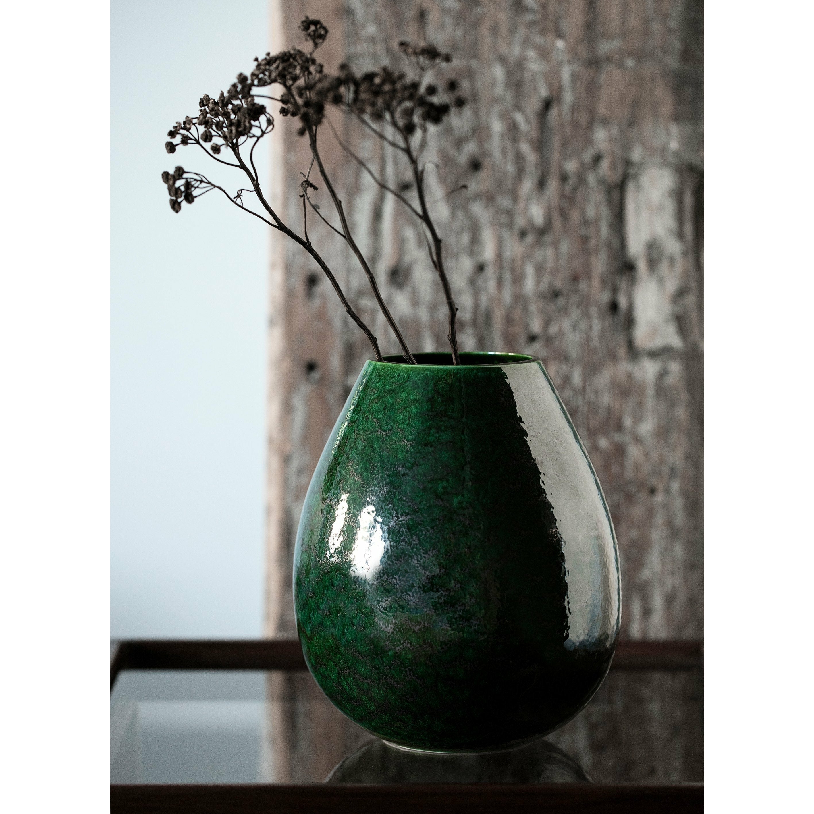 Klassik Studio Milo Drop Vase, sable