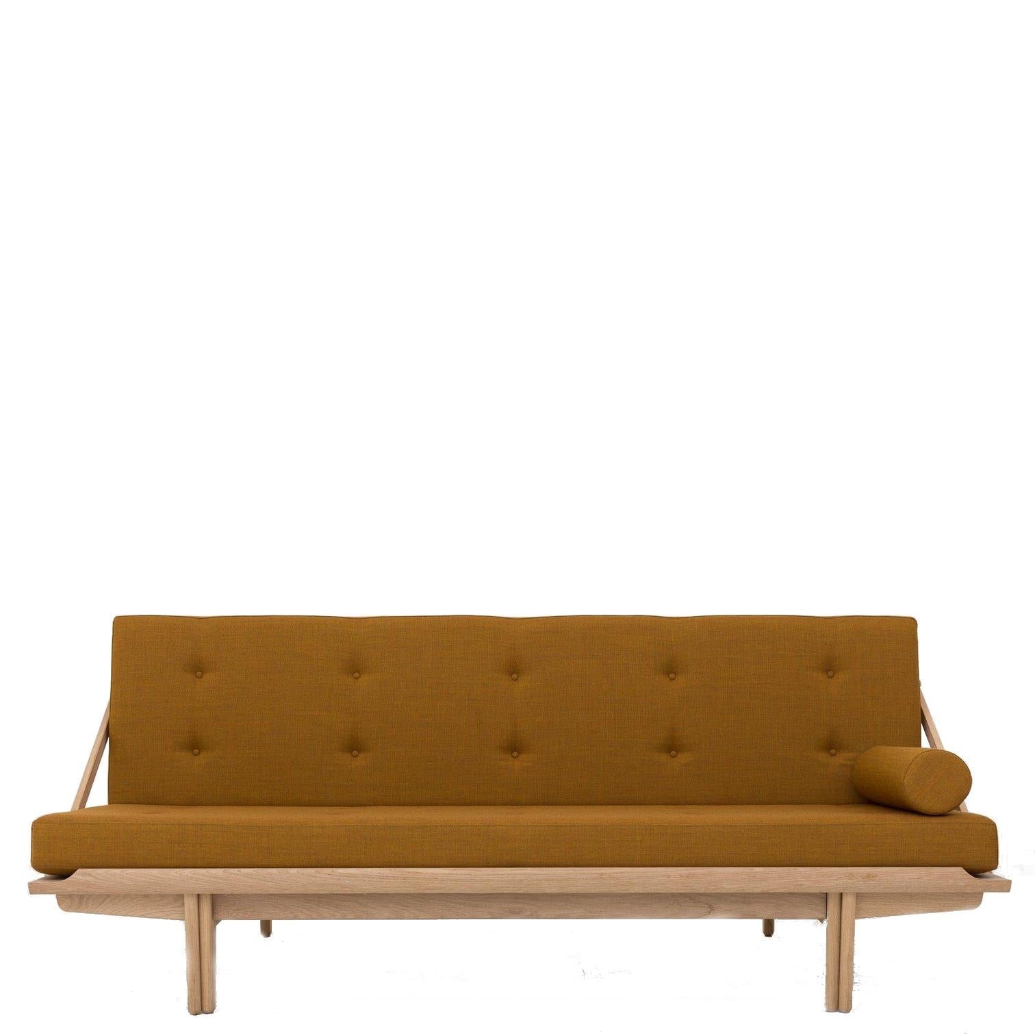 Klassik Studio PV Daybed Eiche Seife, Brown Canvas 424